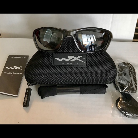 Wiley X Accessories Brick Silver Flash Lenscrystal Metallic Frame